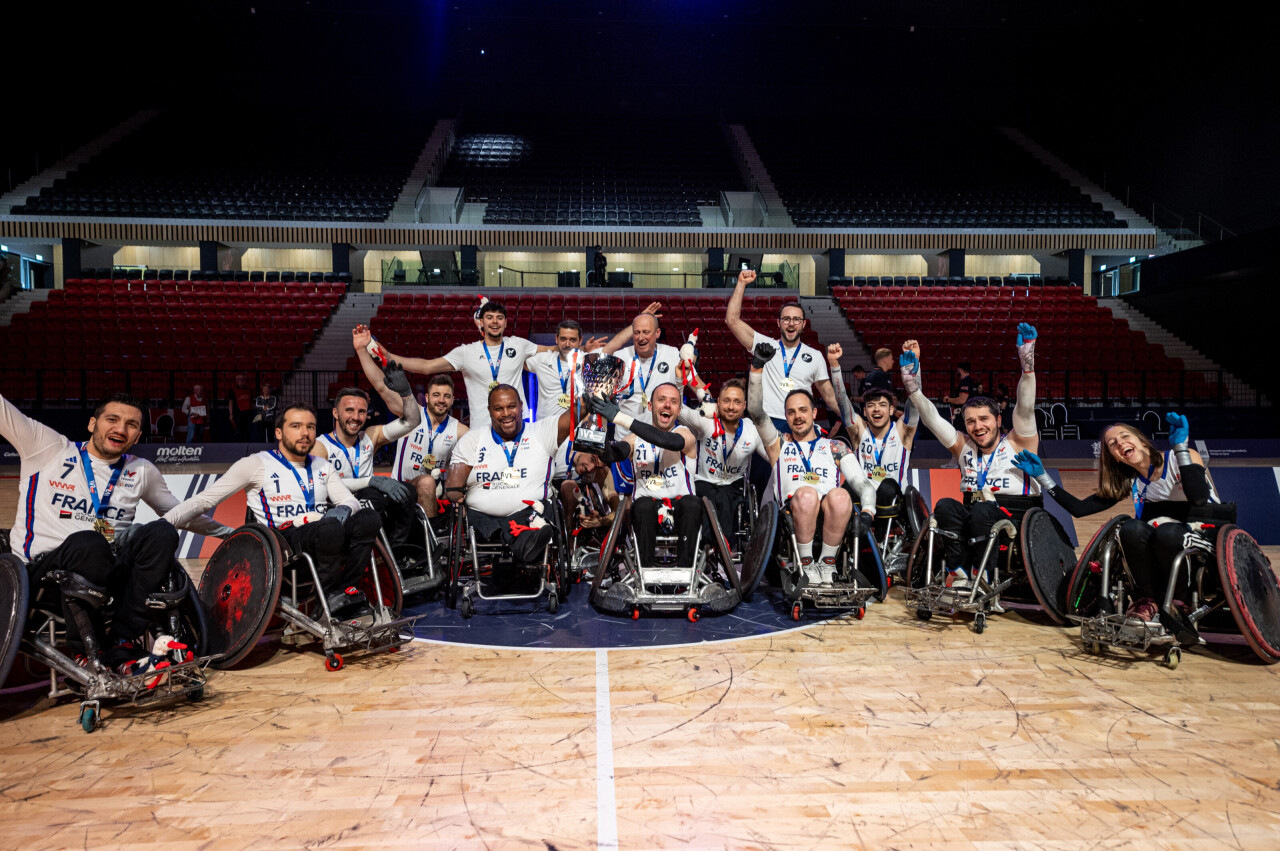 France wins European Wheelchair Rugby Championship in The Hague