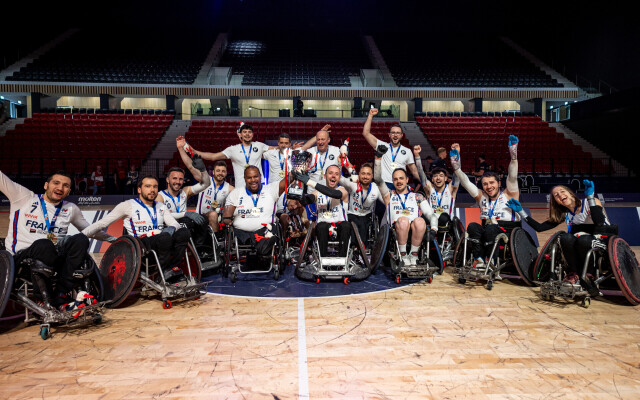 Frankrijk wint EK Rolstoelrugby in Den Haag